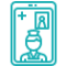 Telemedicine app icon with doctor avatar